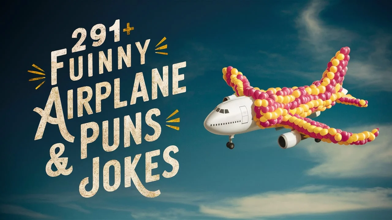 Funny Airplane Puns & Jokes