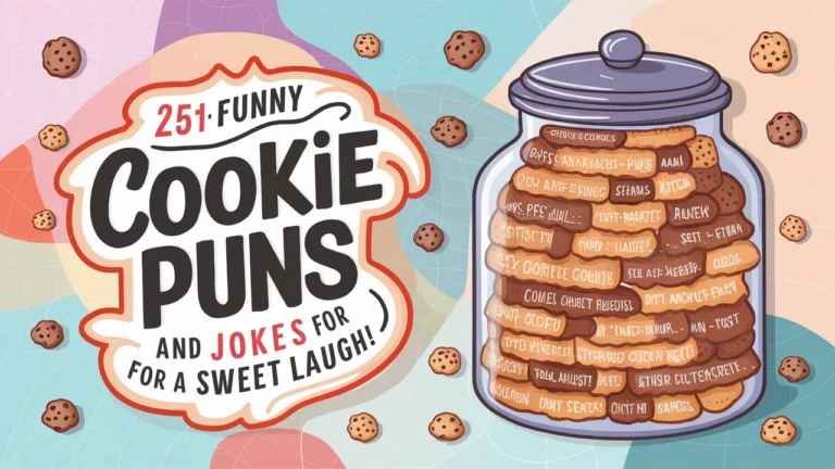Funny Cookie Puns And Jokes for a Sweet Laugh