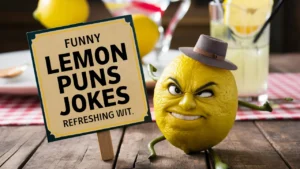 Funny Lemon Puns and Jokes Refreshing Wit