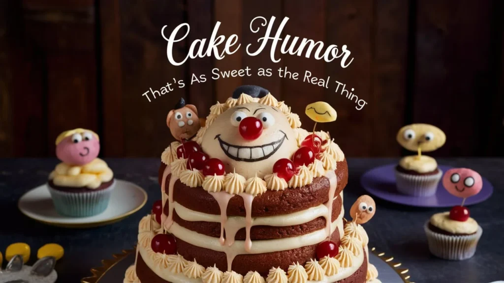Cake Humor That’s as Sweet as the Real Thing
