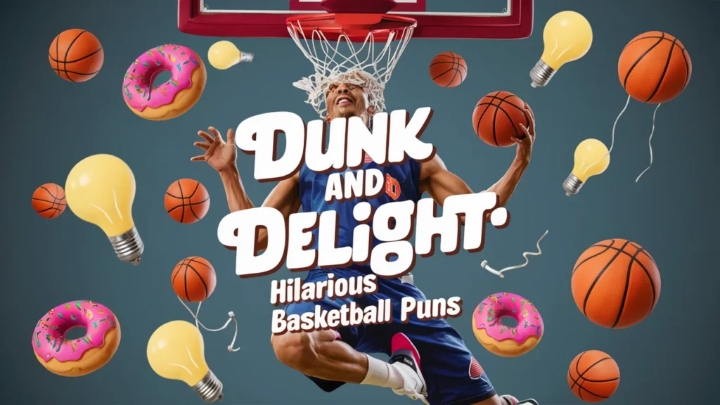 Dunk and Delight Hilarious Basketball Puns