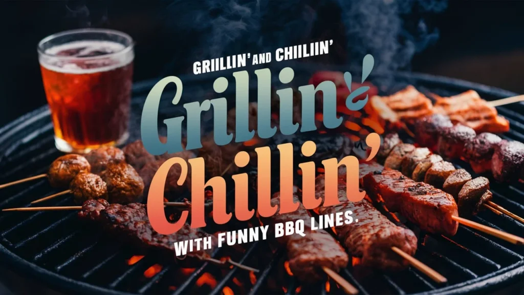 Grillin' and Chillin' with Funny BBQ Lines