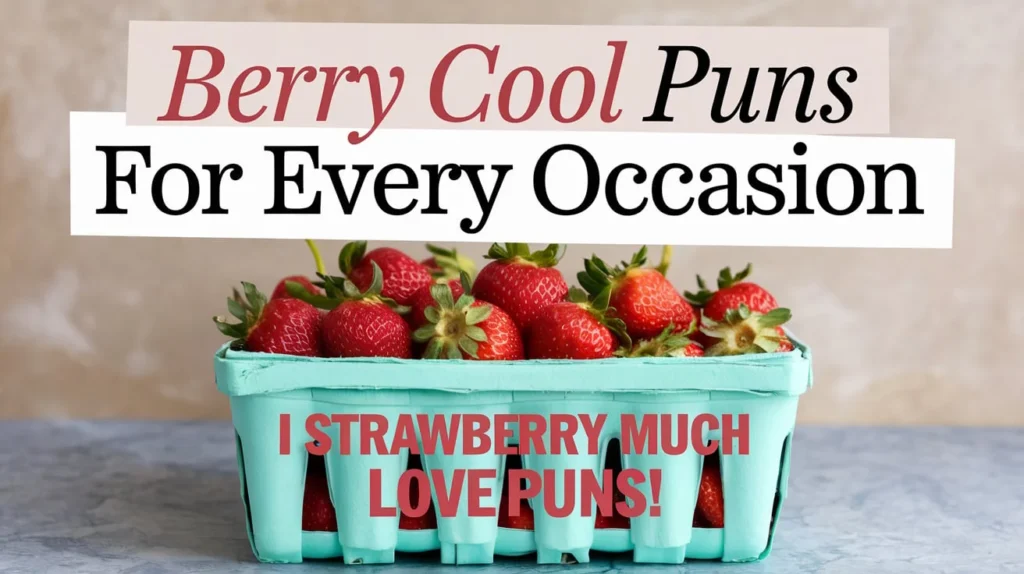 Berry Cool Puns for Every Occasion