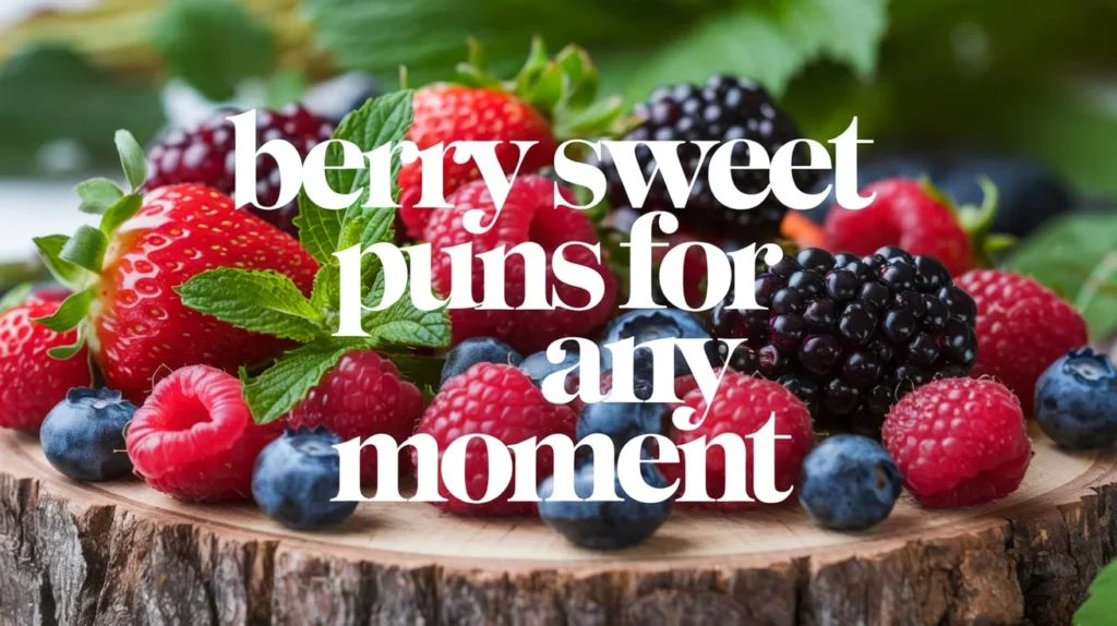 Berry Sweet Puns for Any Moment