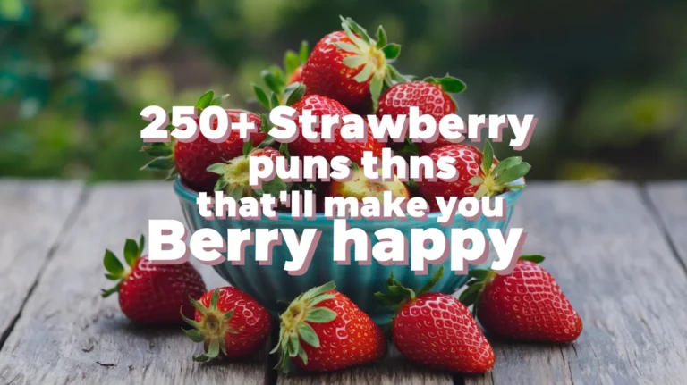 Strawberry Puns That’ll Make You Berry Happy