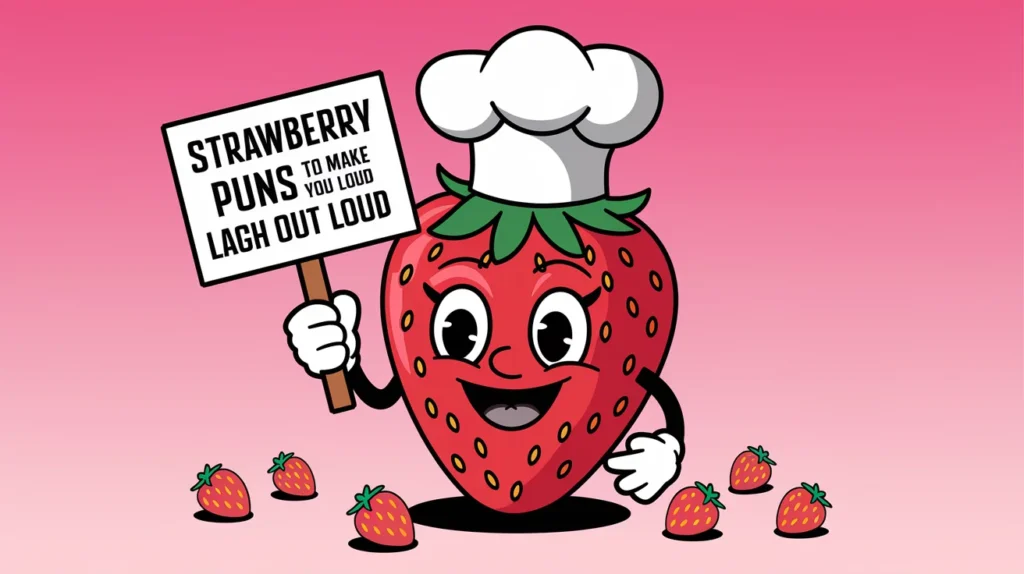 Strawberry Puns to Make You Laugh Out Loud