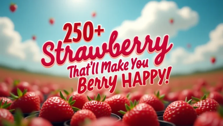 250+ Strawberry Puns That’ll Make You Berry Happy!