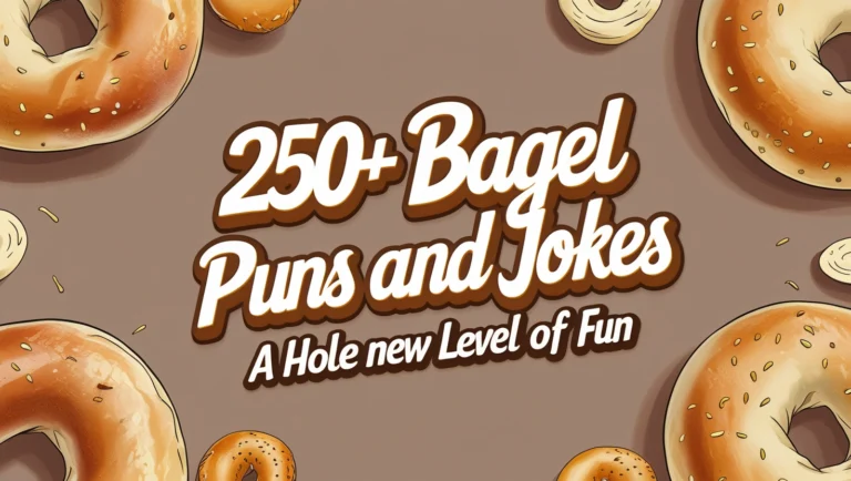 250+ Bagel Puns and Jokes: A Hole New Level of Fun