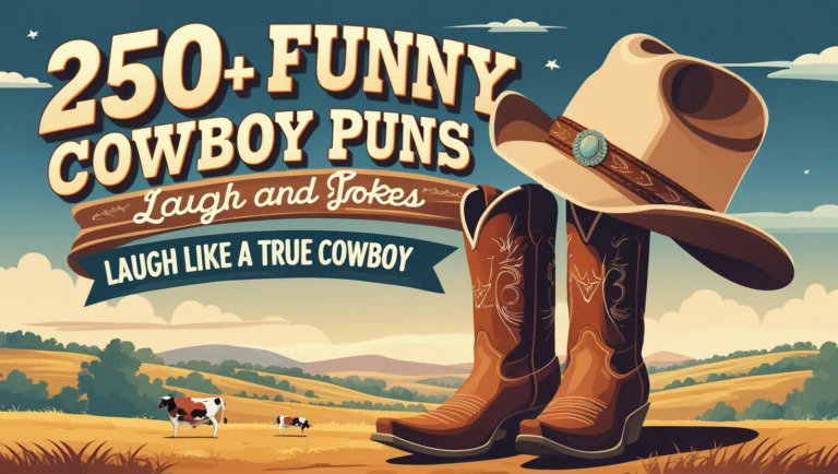 250+ Funny Cowboy Puns and Jokes: Laugh Like a True Cowboy