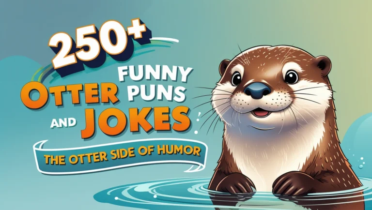 250+ Funny Otter Puns and Jokes: The Otter Side of Humor