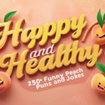 250+ Funny Peach Puns and Jokes: Happy and Healthy