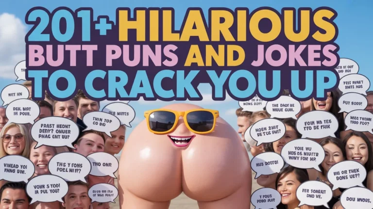 Butt Puns and Jokes