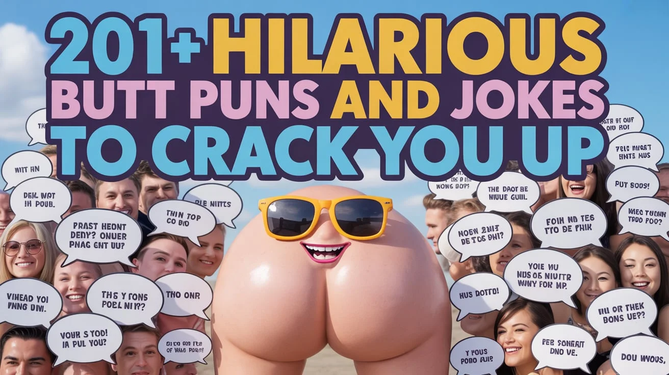 Butt Puns and Jokes