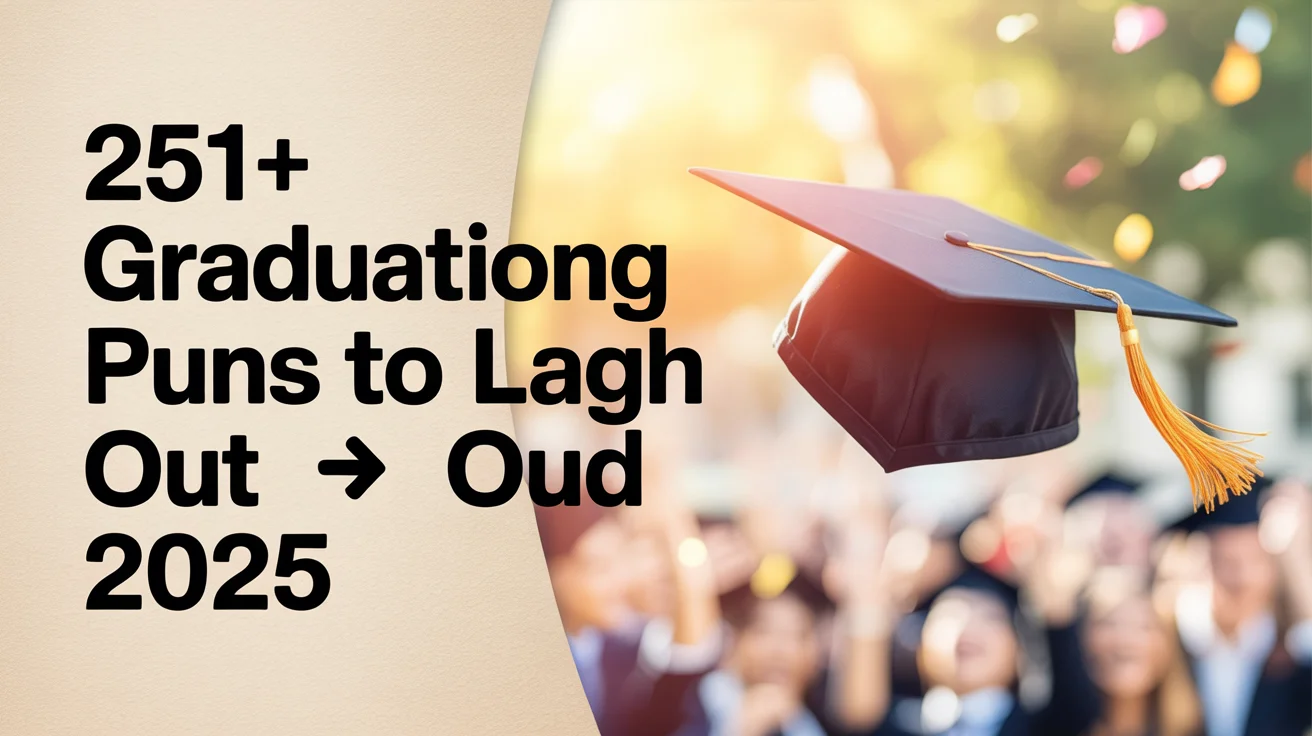 Graduation Puns