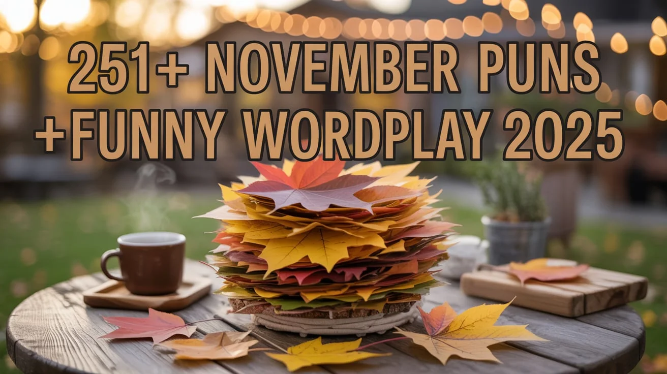 November Puns