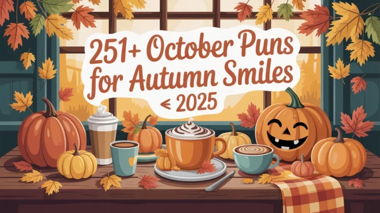 October Puns